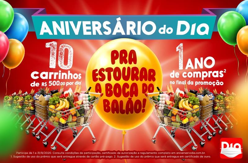Campanha de Aniversário do DIA Brasil