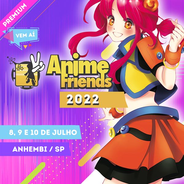 Confira as atrações confirmadas para o Anime Friends 2023